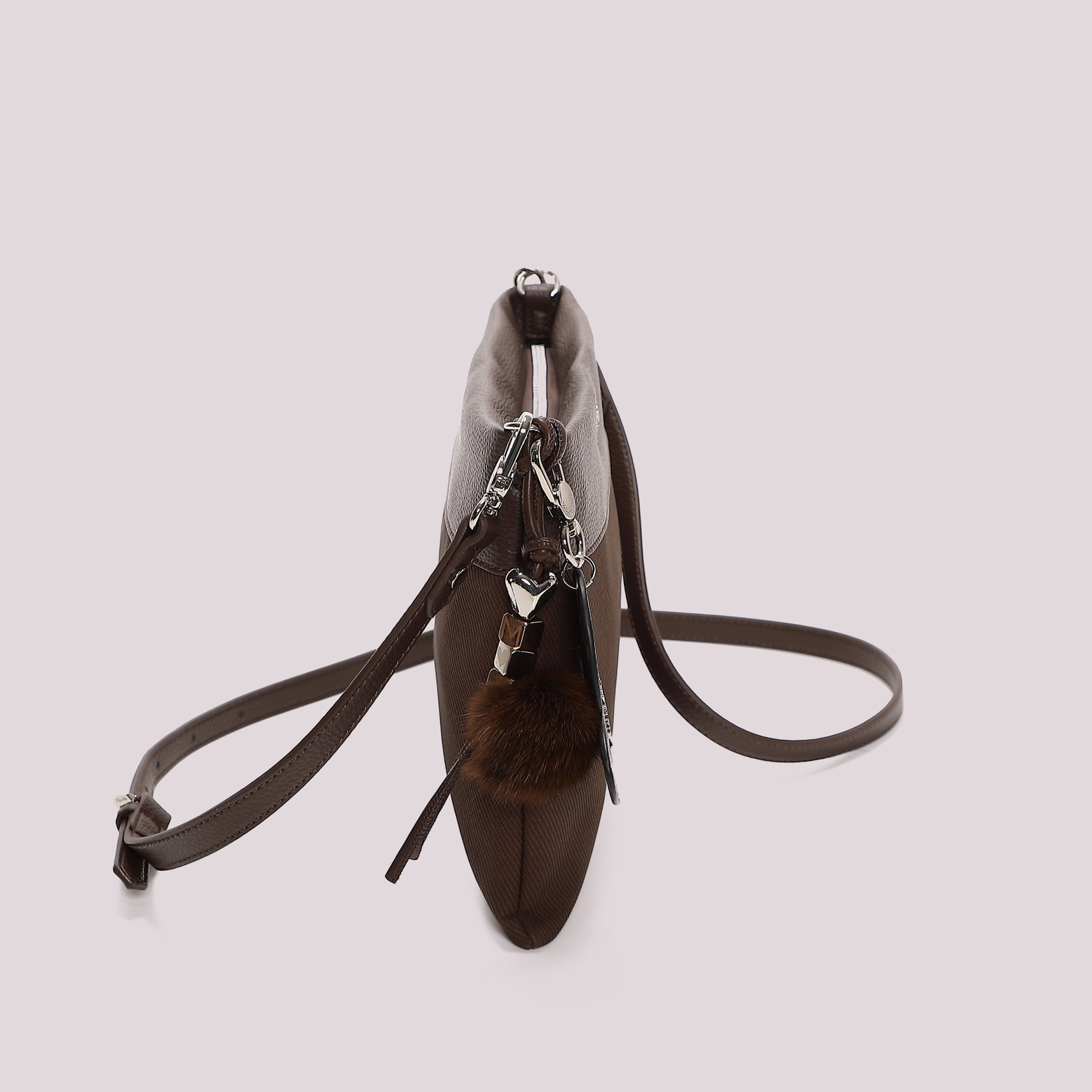 Mimi Mua Borsa Busta Charm Cuore Nero