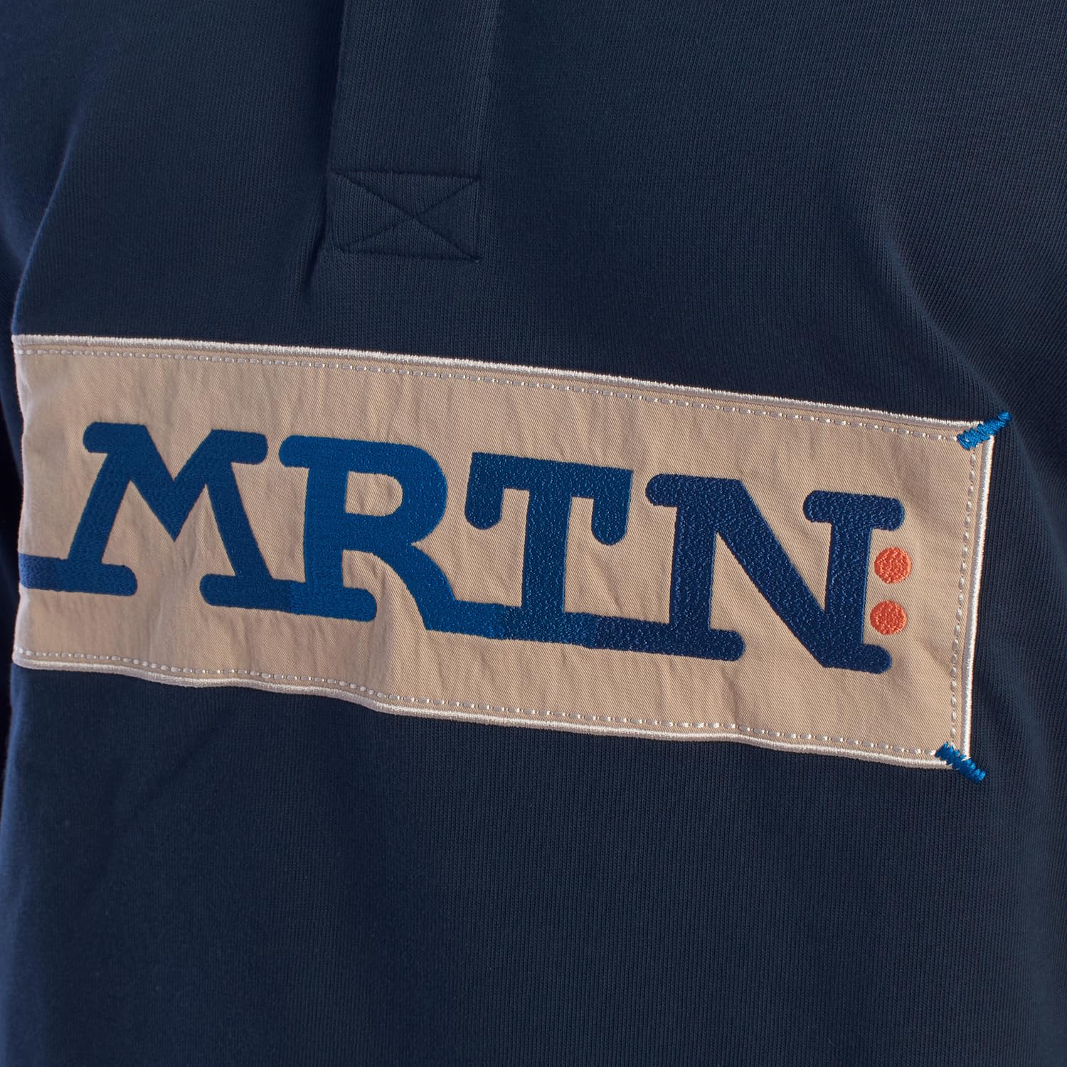 La Martina UMP316-JS305 polo uomo maniche lunghe over fit