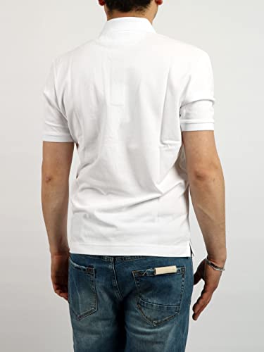 La Martina polo classica piqué uomo M bianco ottico regular