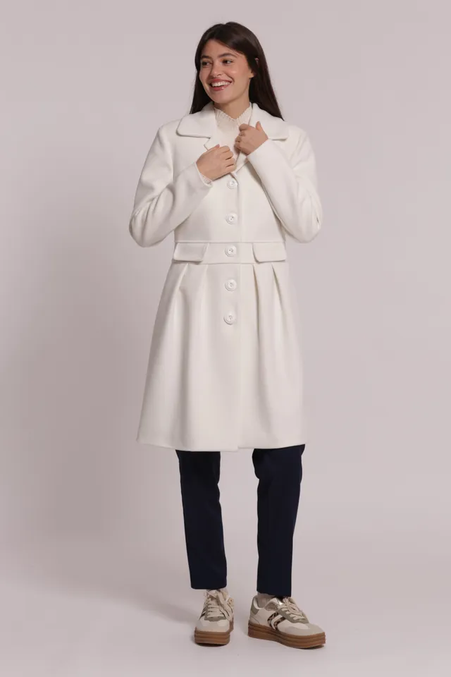 Mimi Mua Baronetto Pincès cappotto nero sartoriale