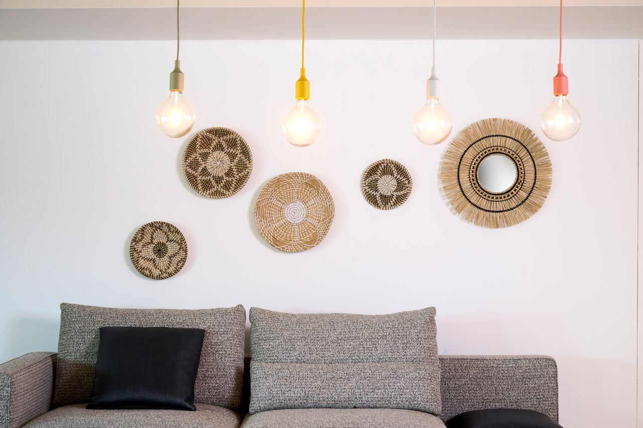 On Earth Cooperative Collection Wall vassoio naturale 41 cm fibra