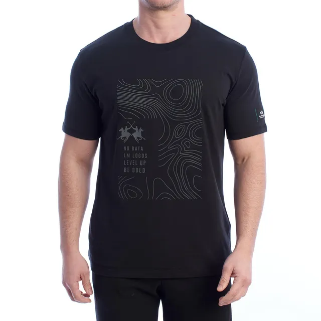 La Martina YMR301-JS206 t-shirt uomo cotone regolare