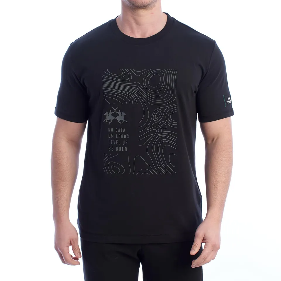 La Martina YMR301-JS206 t-shirt uomo cotone regolare