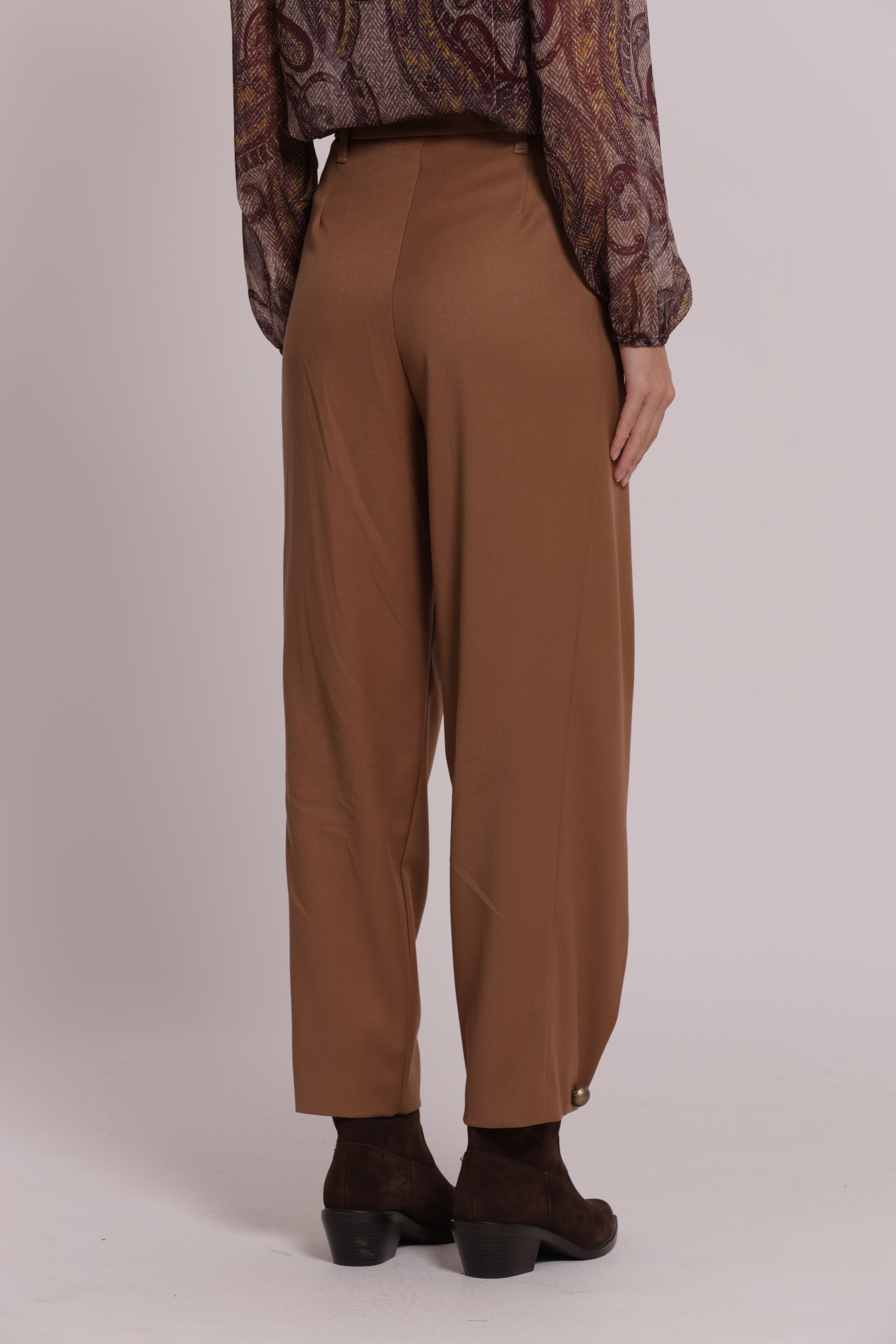 Mimi Mua Vanz pantalone con pinces nero