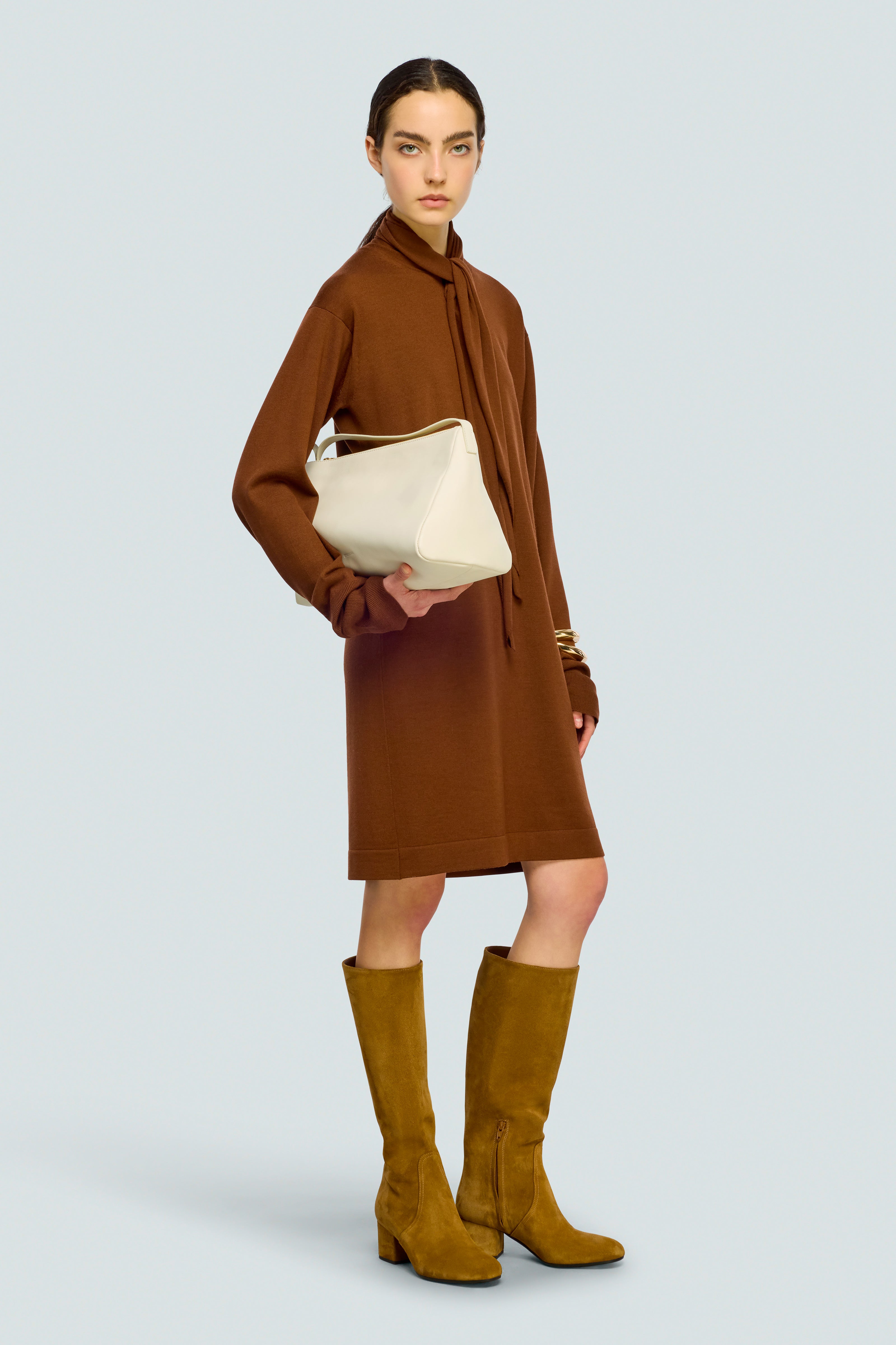 Semicouture Georgina abito lana canyon