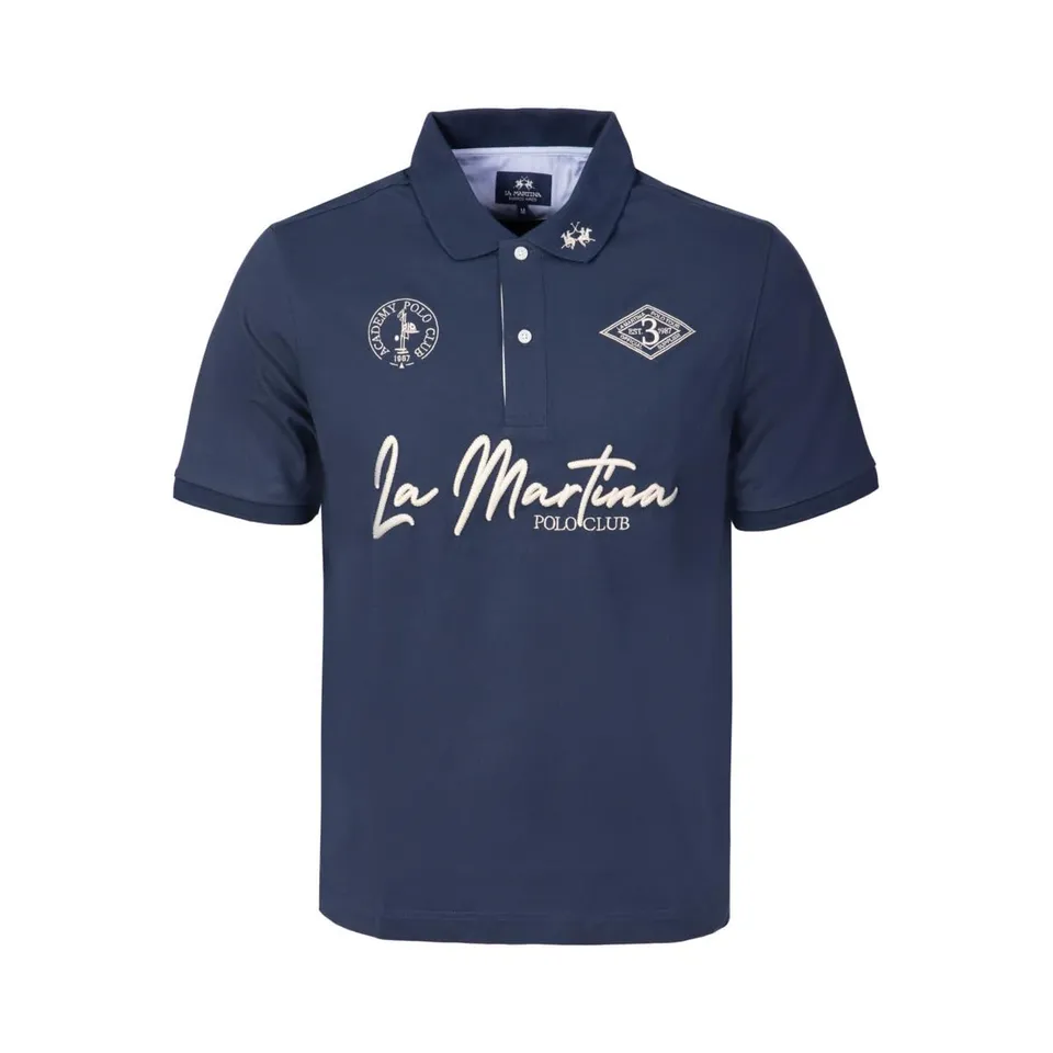 La Martina MCP301 JS409 polo uomo cotone