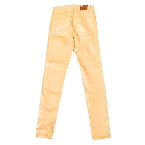 La Martina JWT010 pantaloni donna skinny lucidi