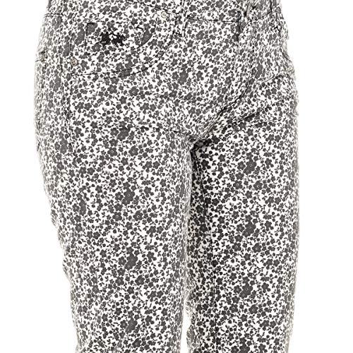 La Martina LWT004 pantaloni donna lunghi fantasia floreale