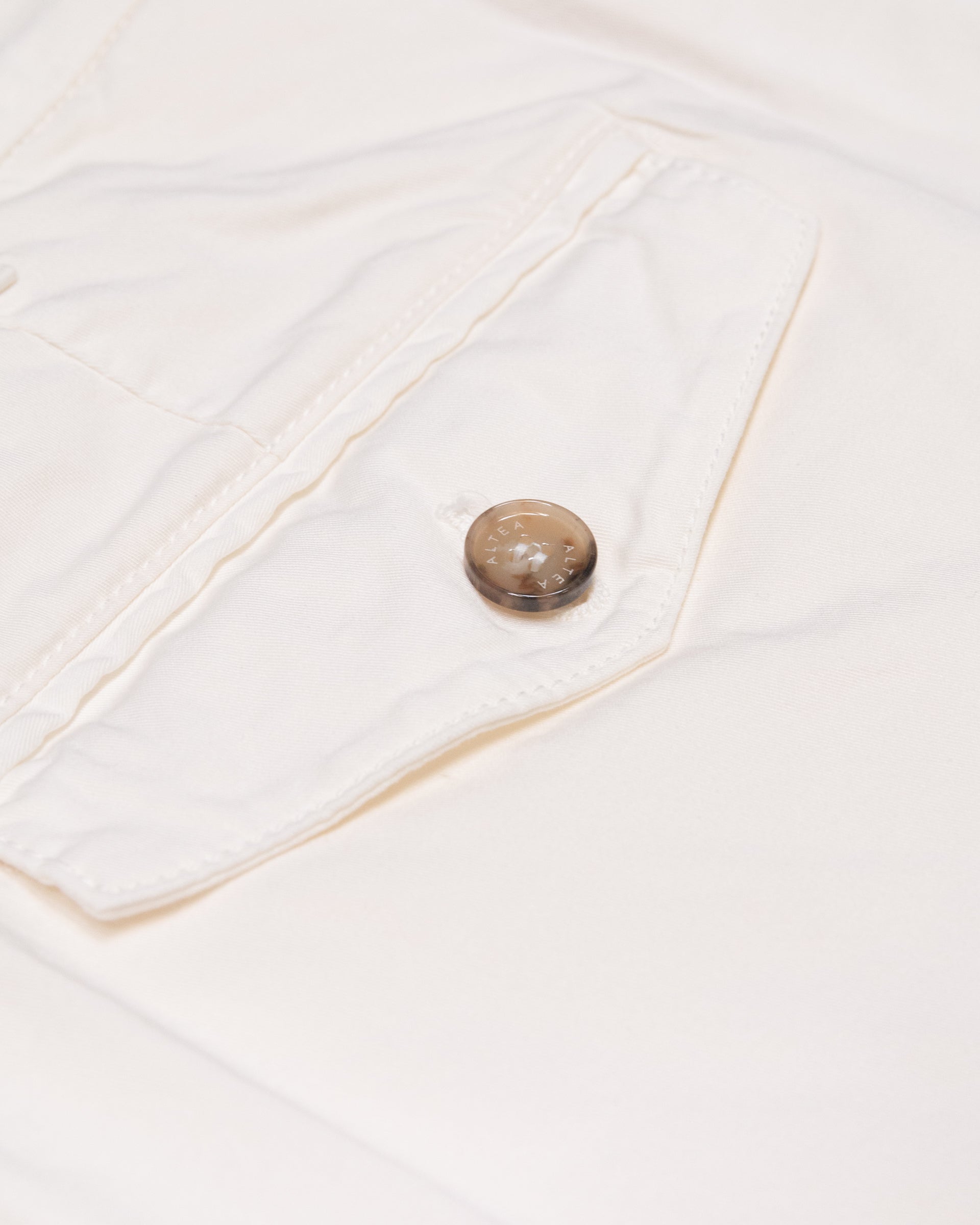 Altea Dumbo pantalone chino in cotone panna scuro