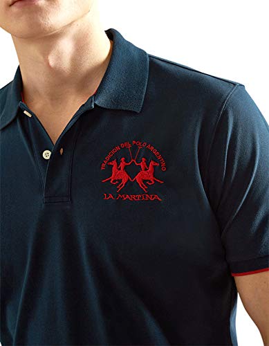 La Martina Man polo regular fit bianca maniche corte