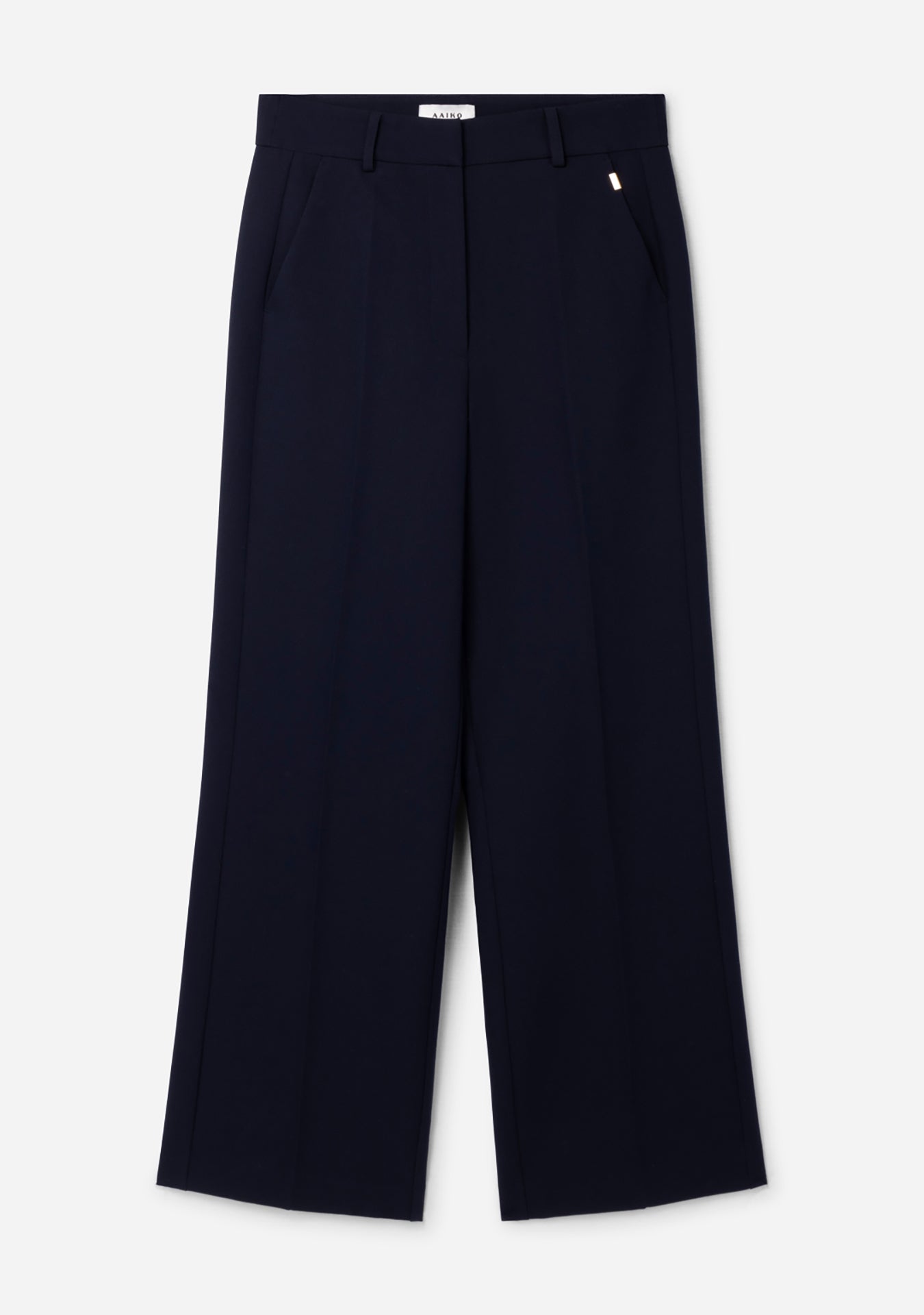 Aaiko Robin pantaloni blu notte gamba larga