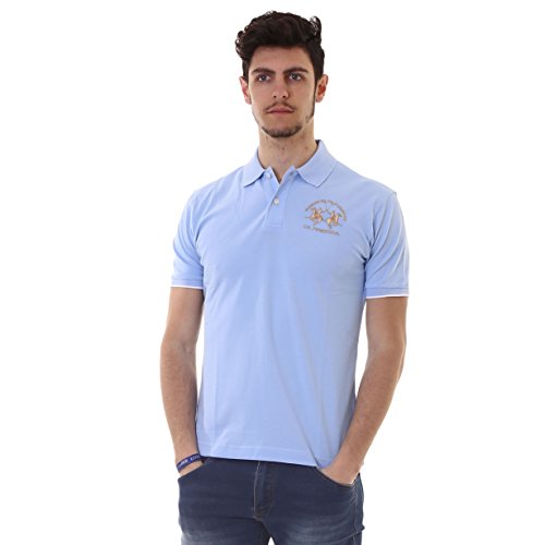 La Martina Regular Fit Polo maniche corte Blue Bell 3XL