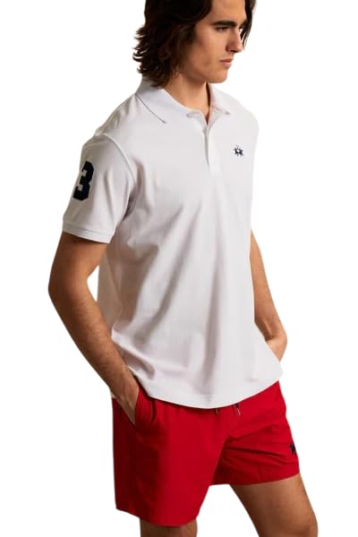 La Martina MCP300 PK001 polo uomo 100% cotone