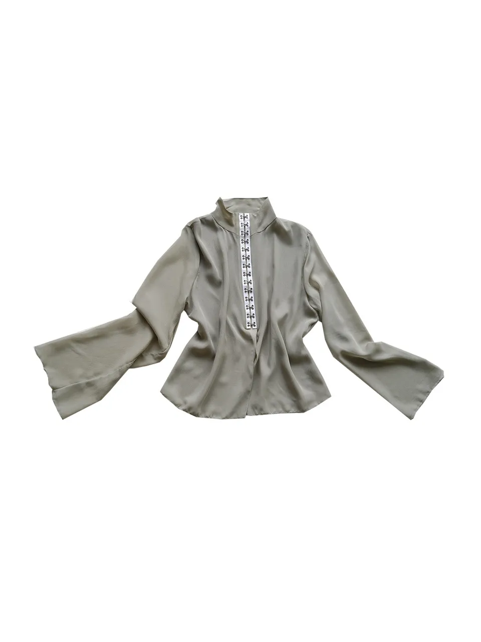 GiglioTigrato Paloma Top II 26-002 top grigio seta