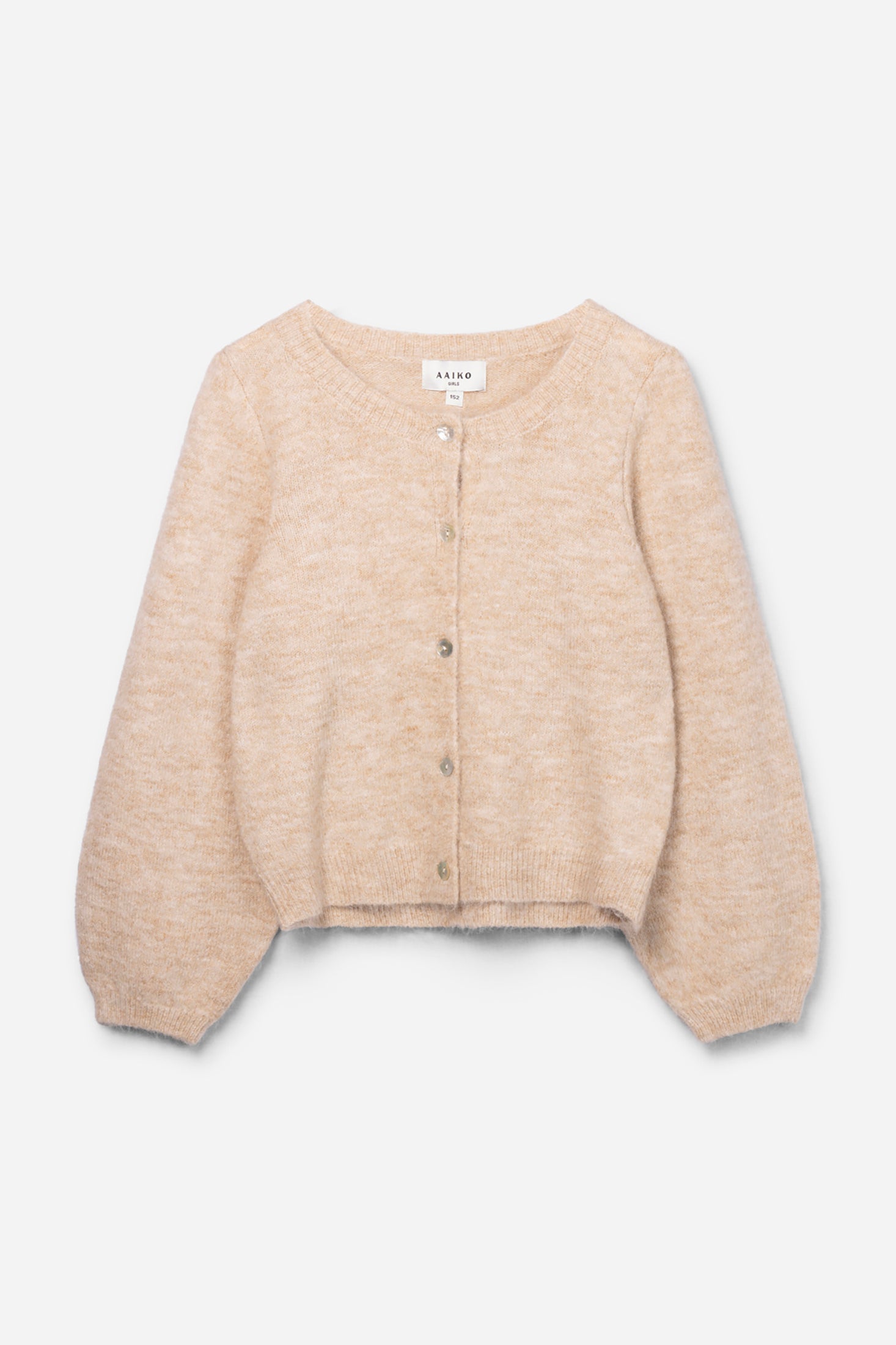 Aaiko Jady cardigan beige in misto lana