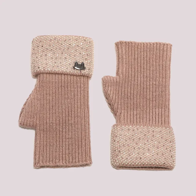 Mimi Mua Strass manicotti nero