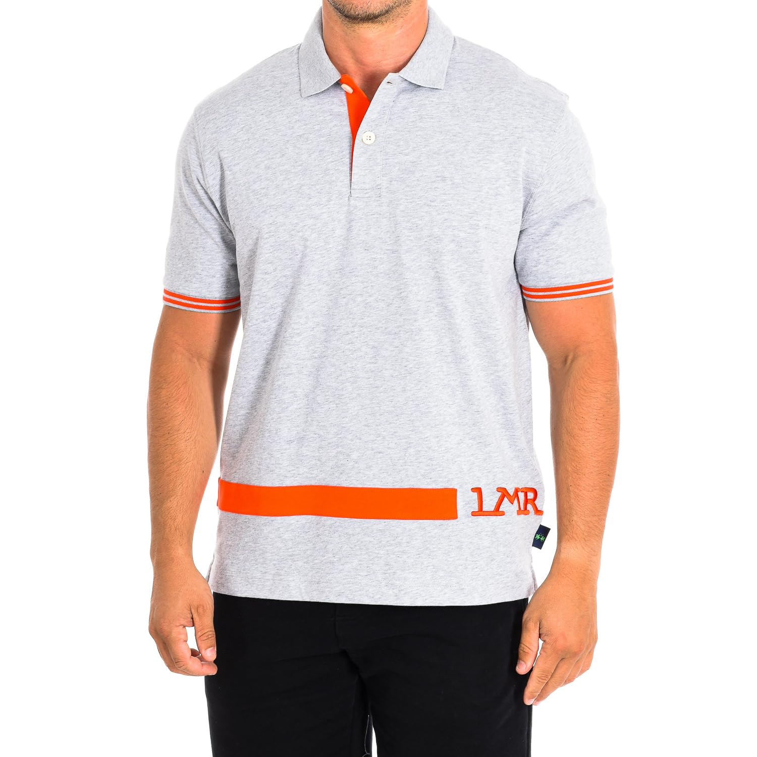 La Martina TMP305-JS303 polo uomo verde manica corta