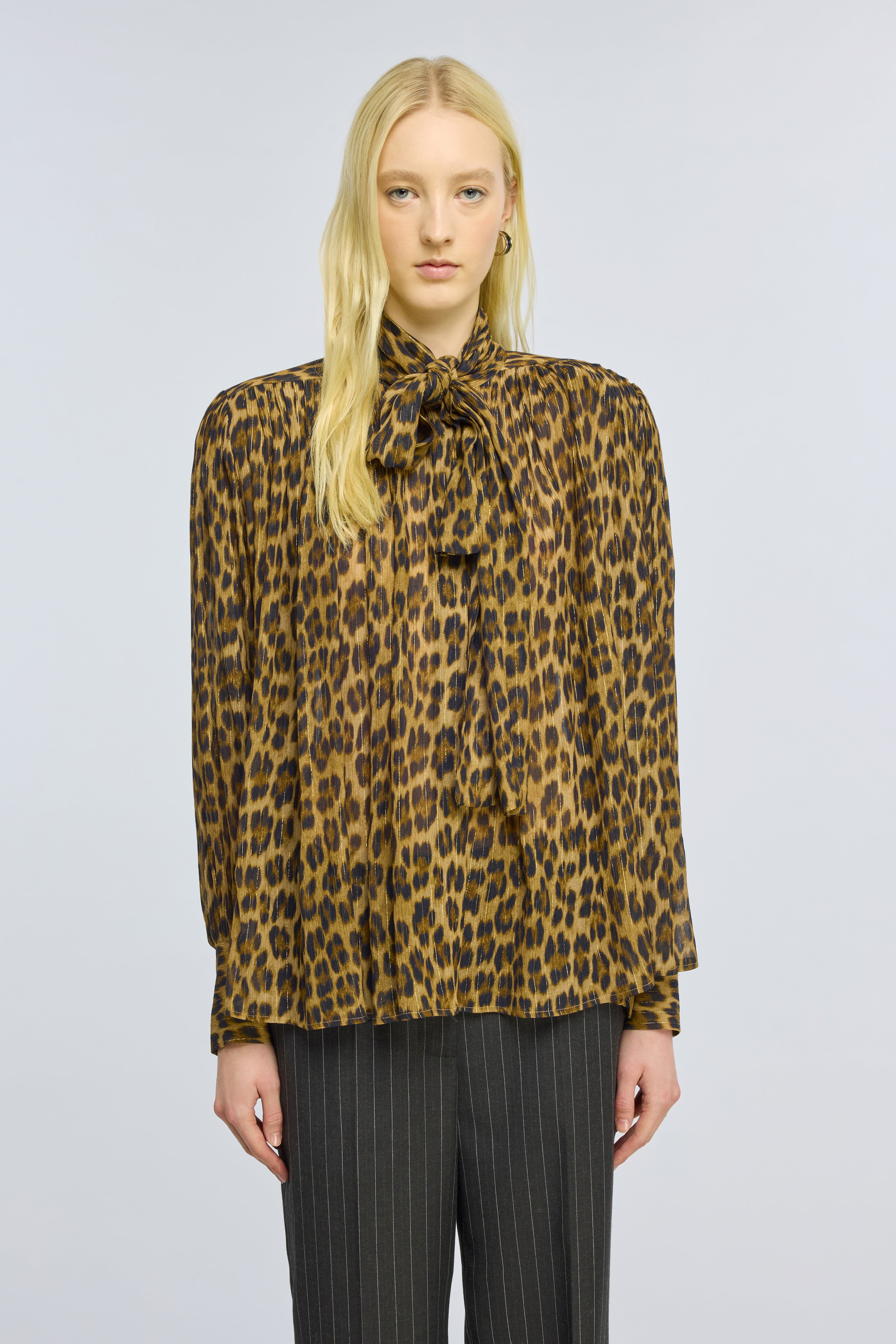 Semicouture Dottie blusa viscosa maculata