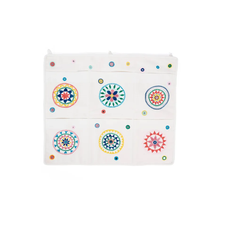 On Earth Cooperative Collection Circles pannello cotone multicolore 46cm