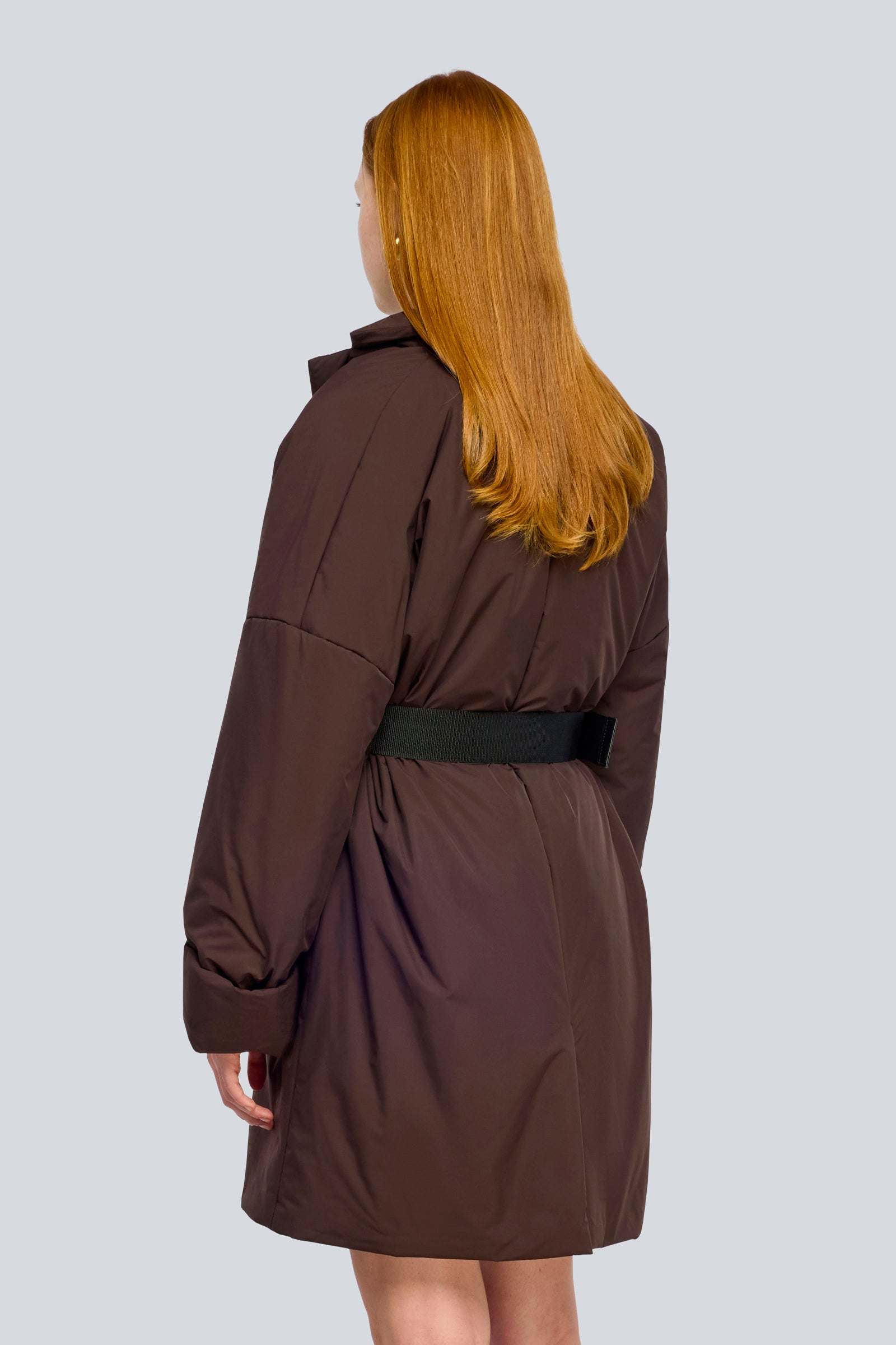 Semicouture Fay Cappotto Panno Doppio Moka