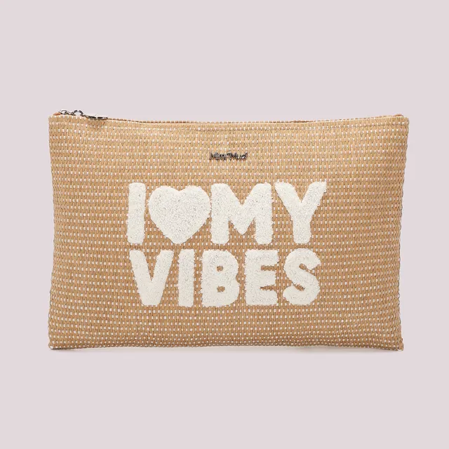 Mimi Mua Portaoggetti I Love My Vibes Corallo pochette