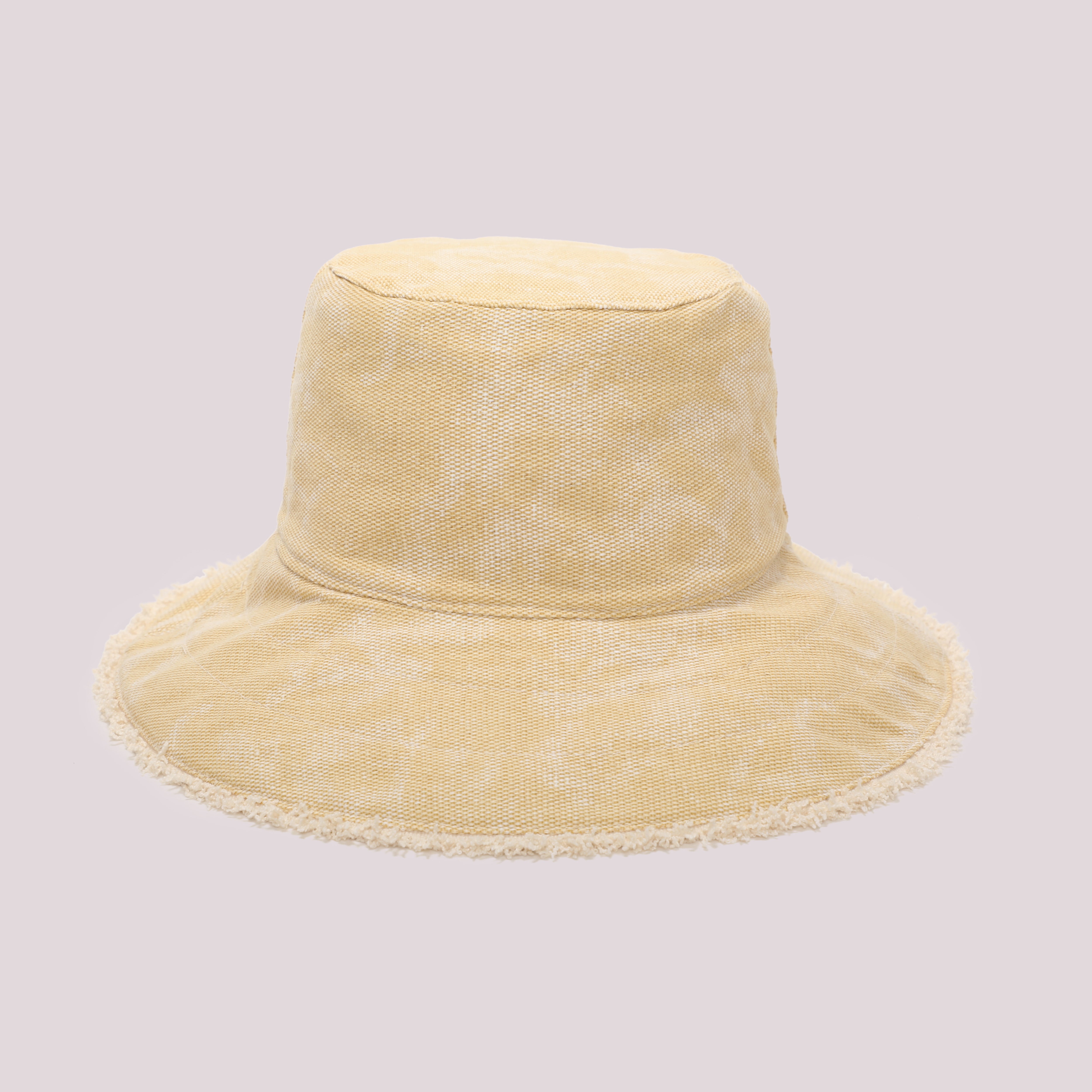 Mimi Mua Cappello Bucket Tessuto Naturale