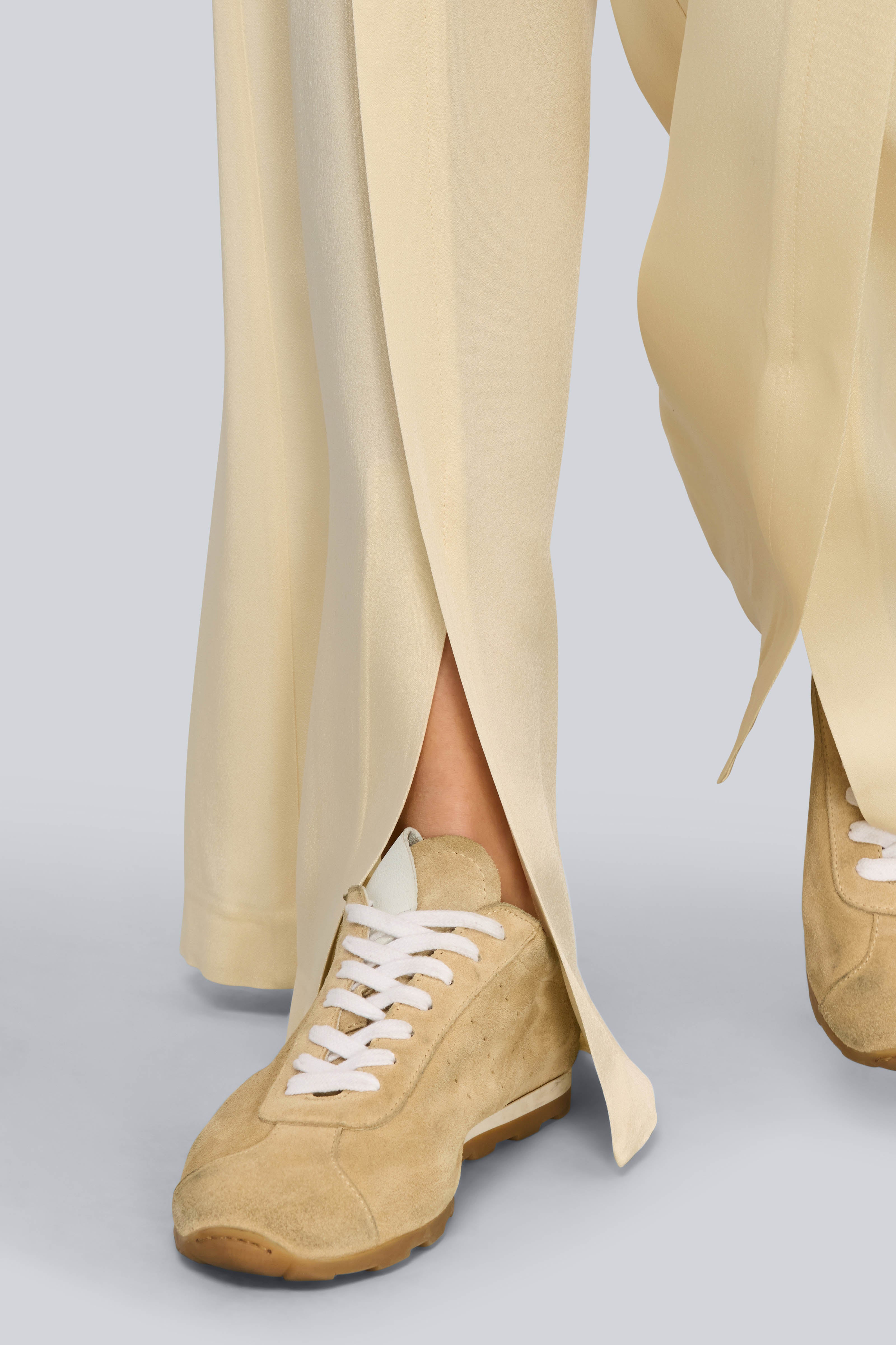 Semicouture Guiditta S6WM32 pantalone burro envers satin