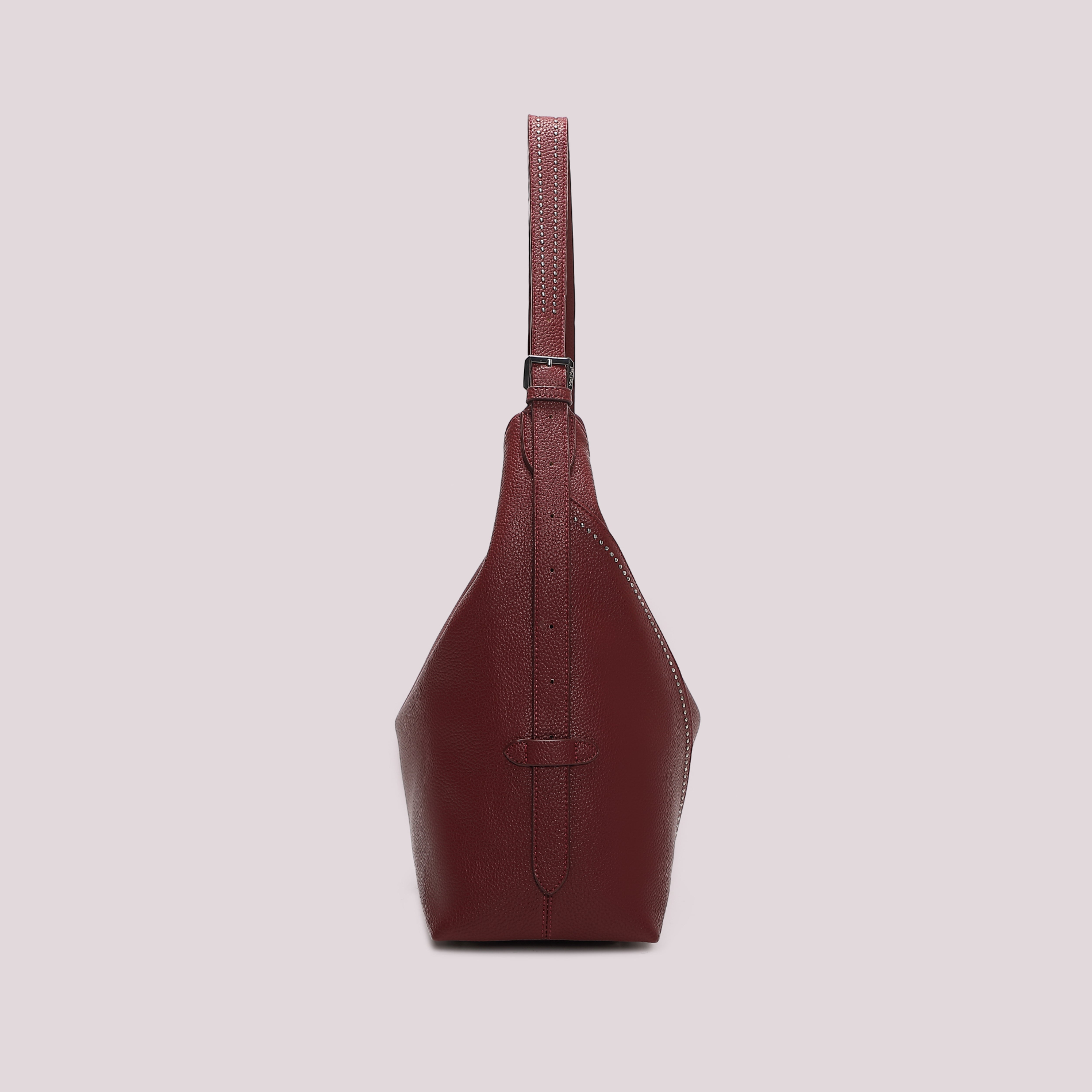Mimi Mua Piccole Borchie borsa a sacca nero capiente