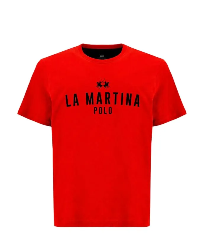 La Martina MCR322 JS388 t-shirt uomo cotone