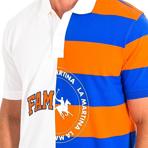 La Martina 11M093-PK097 polo uomo manica corta slim fit