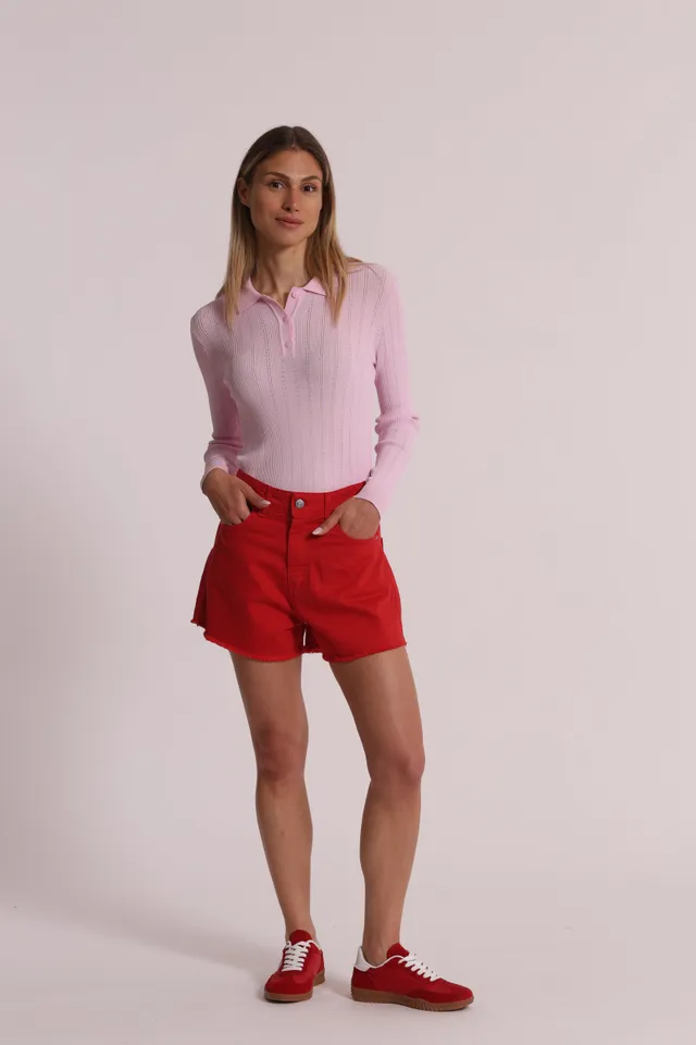 Mimi Mua Jeans Short Bull shorts bianco