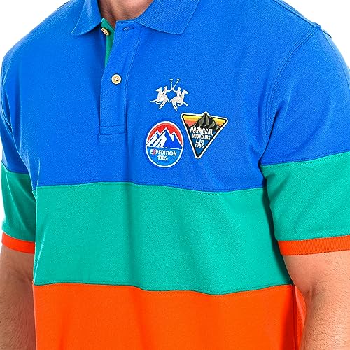 La Martina TMP318-JS303 polo uomo manica corta