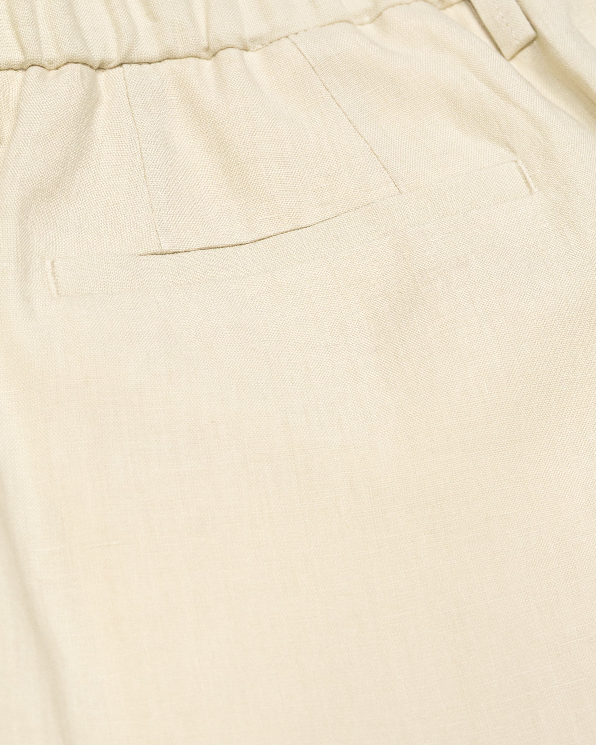 Altea Ronny pantalone chino panna malta lino
