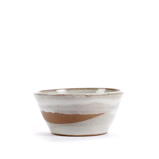 On Earth Cooperative Collection Voile ciotolina gres bianca 10,5 cm