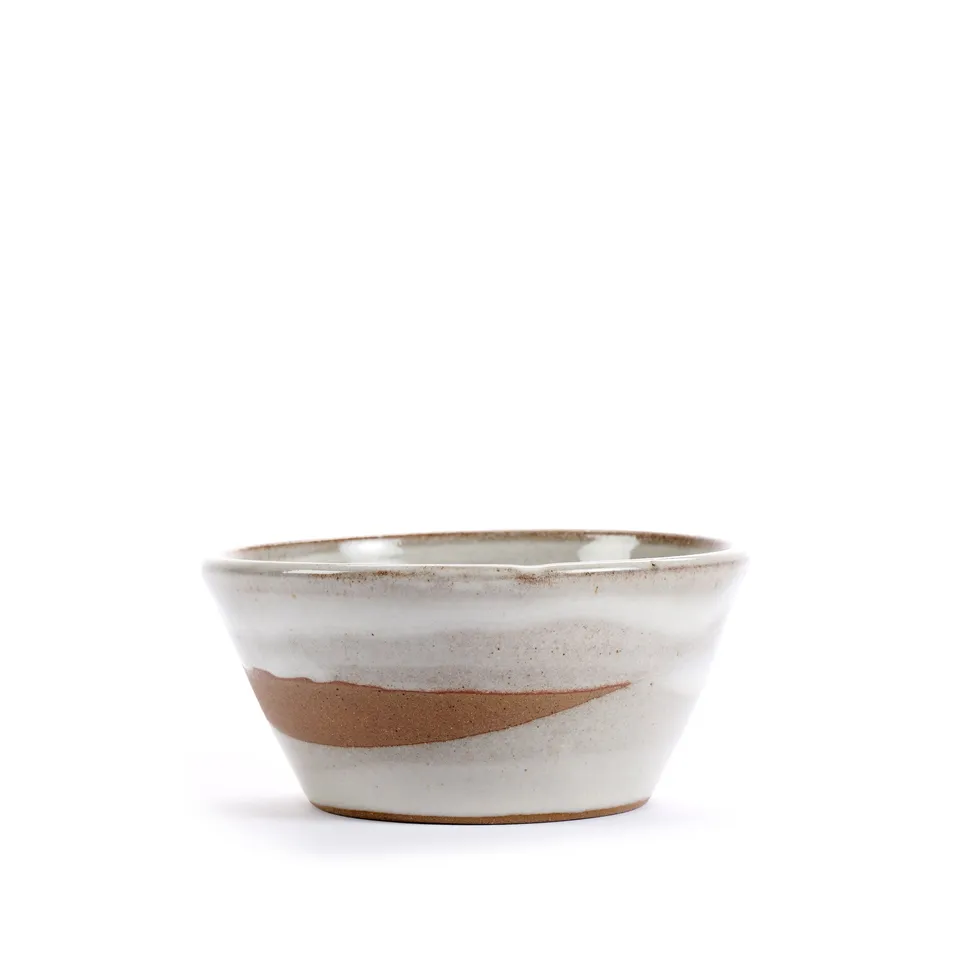 On Earth Cooperative Collection Voile ciotolina gres bianca 10,5 cm