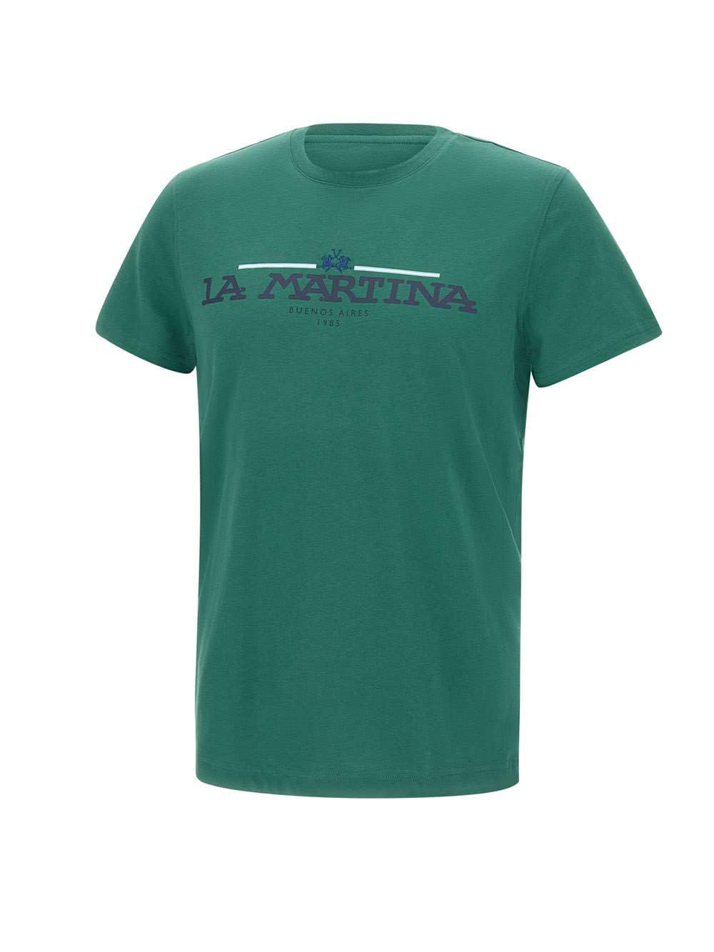 La Martina MAR303 JS388 t-shirt uomo 100% cotone