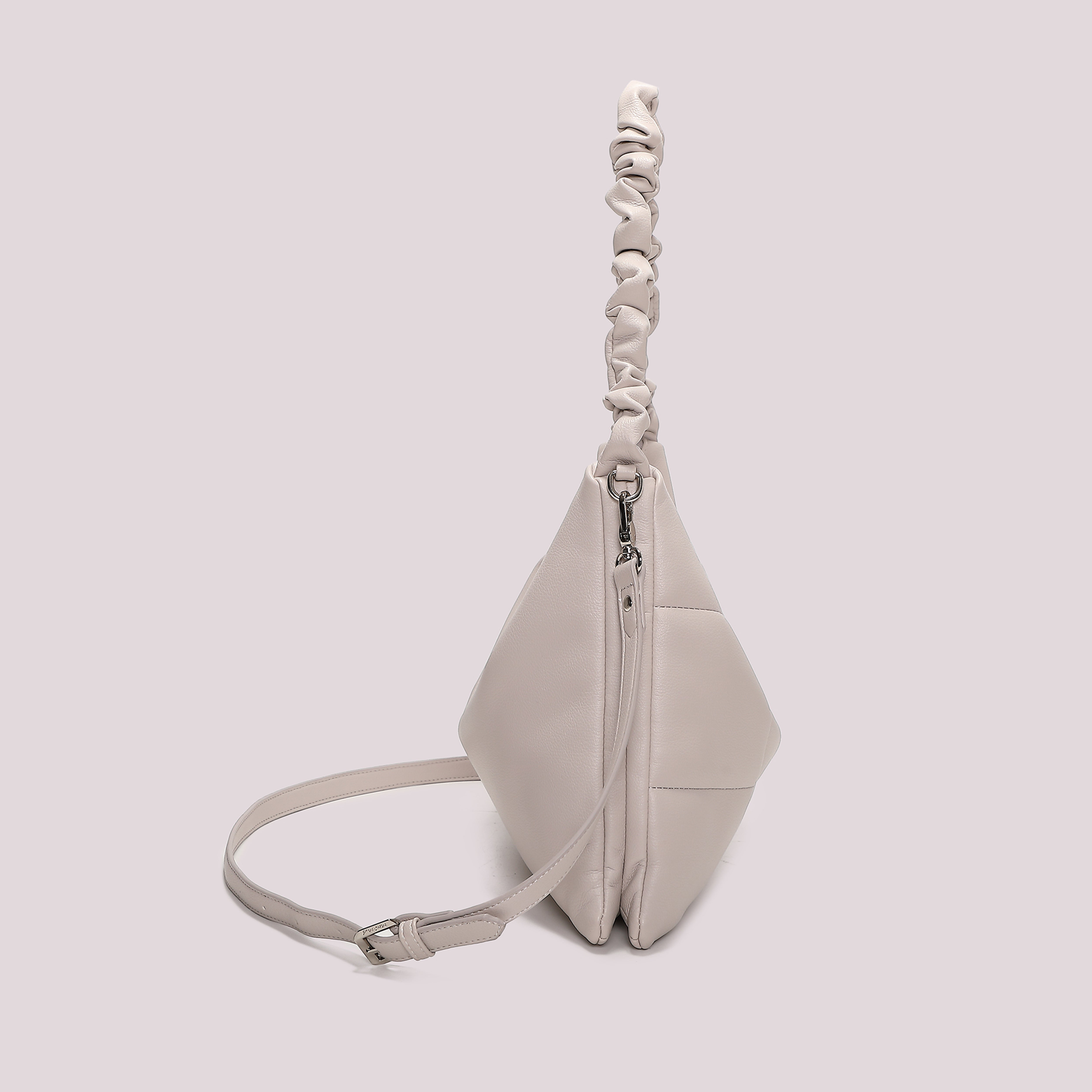 Mimi Mua Borsa Spalla Trapuntata Nero 39 cm