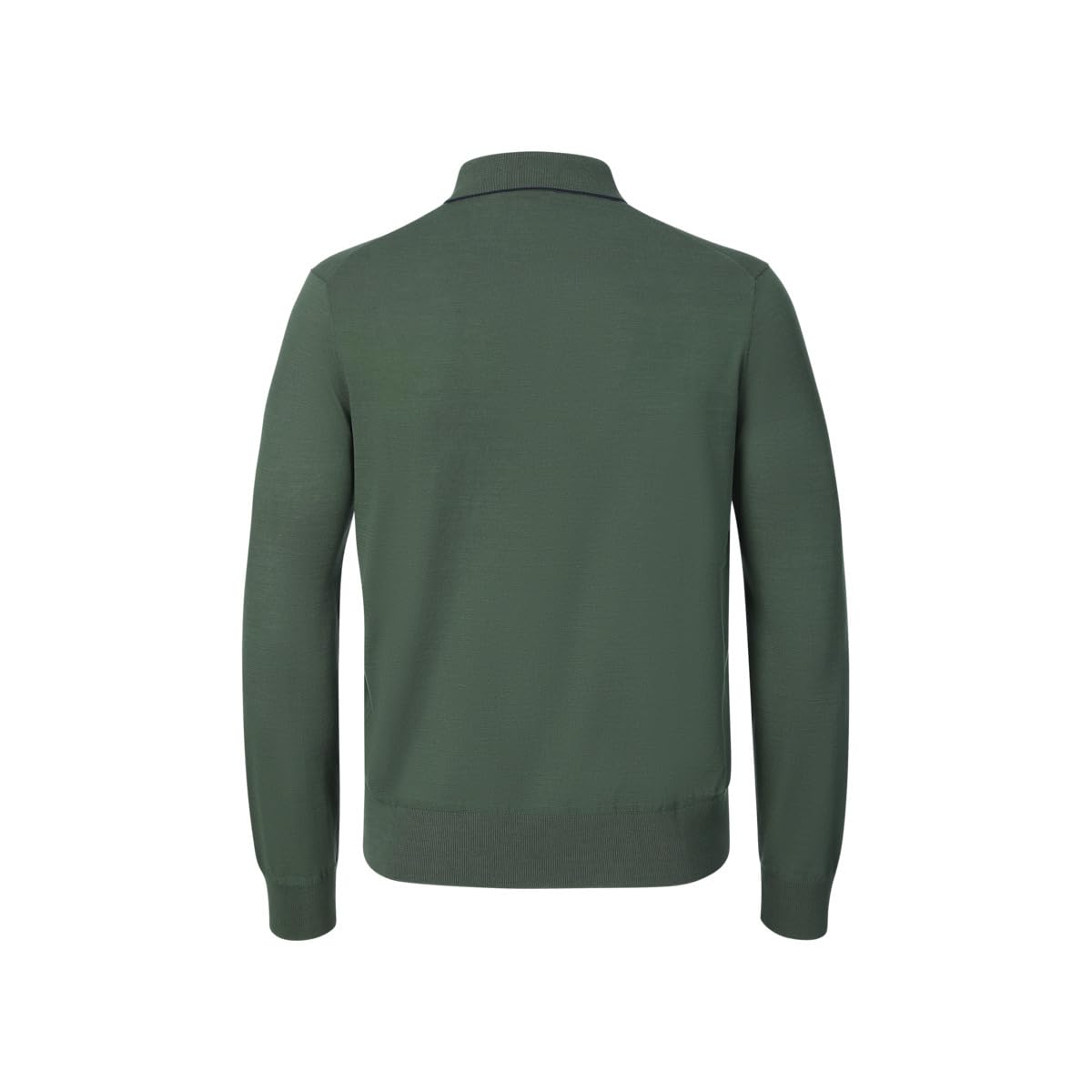 La Martina MCS006 polo manica lunga uomo cotone seta