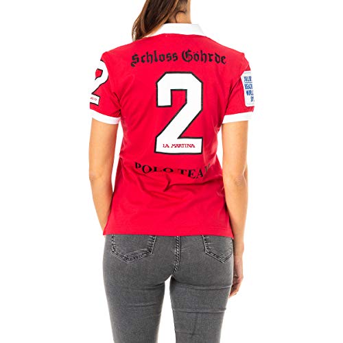 La Martina 2WPG77 polo donna taglia L cotone elasticizzato