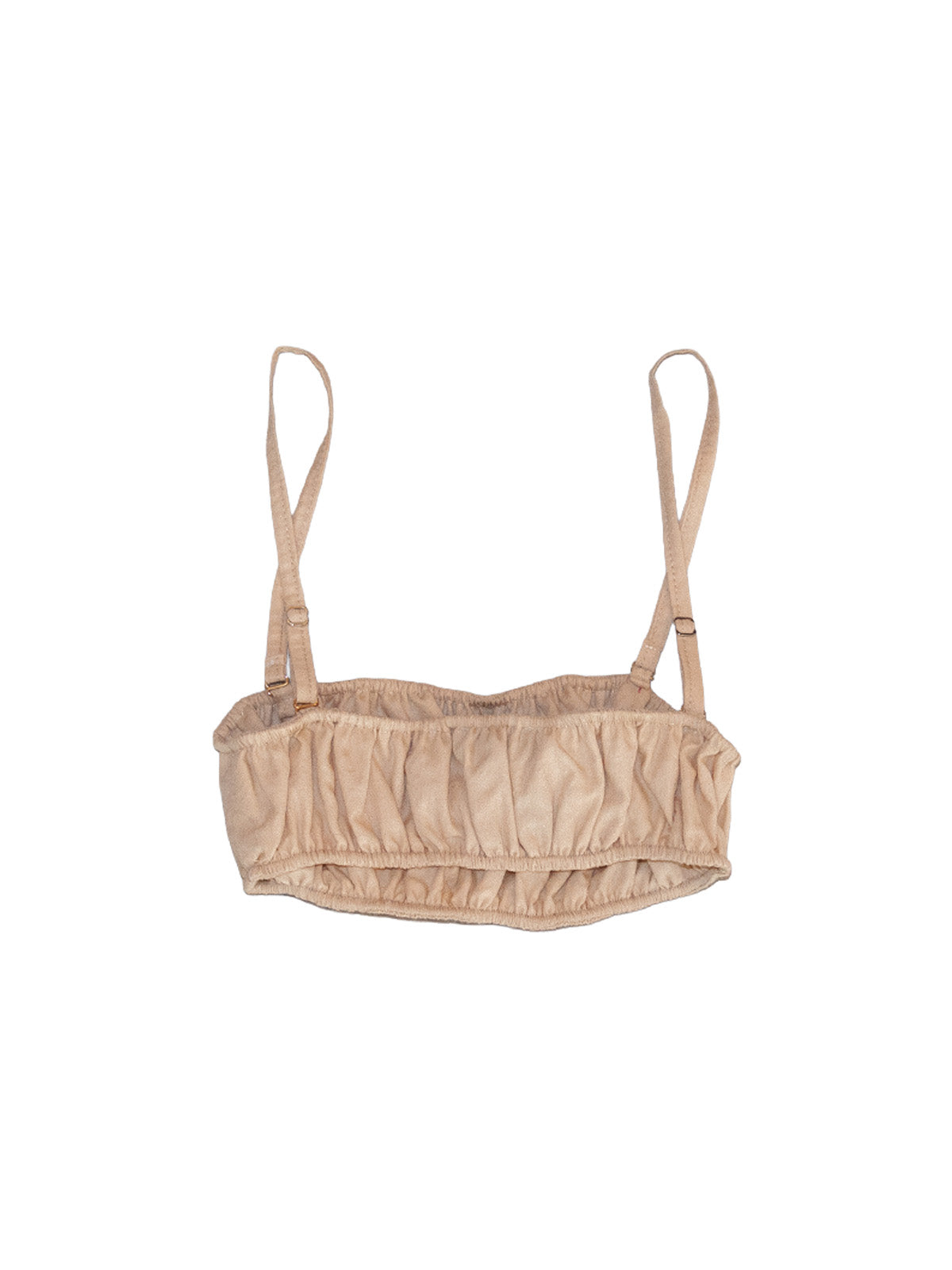 Giglio Tigrato Palawi bralette cotone crema ricamato