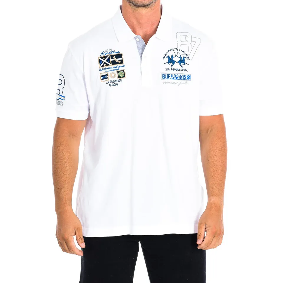 La Martina TMP313-PK001 polo uomo classica leggera