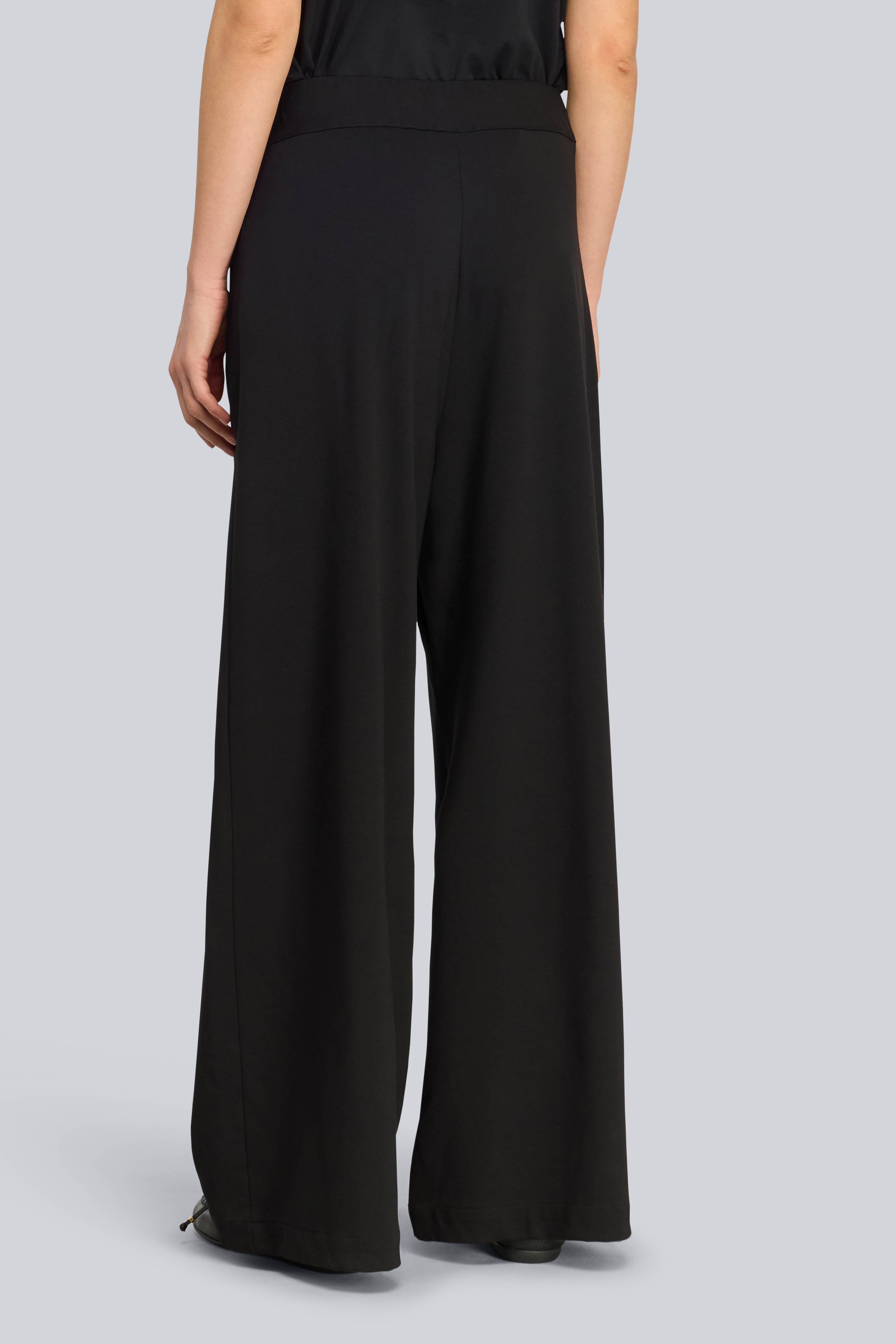 Semicouture Jhonny pantalone palazzo nero