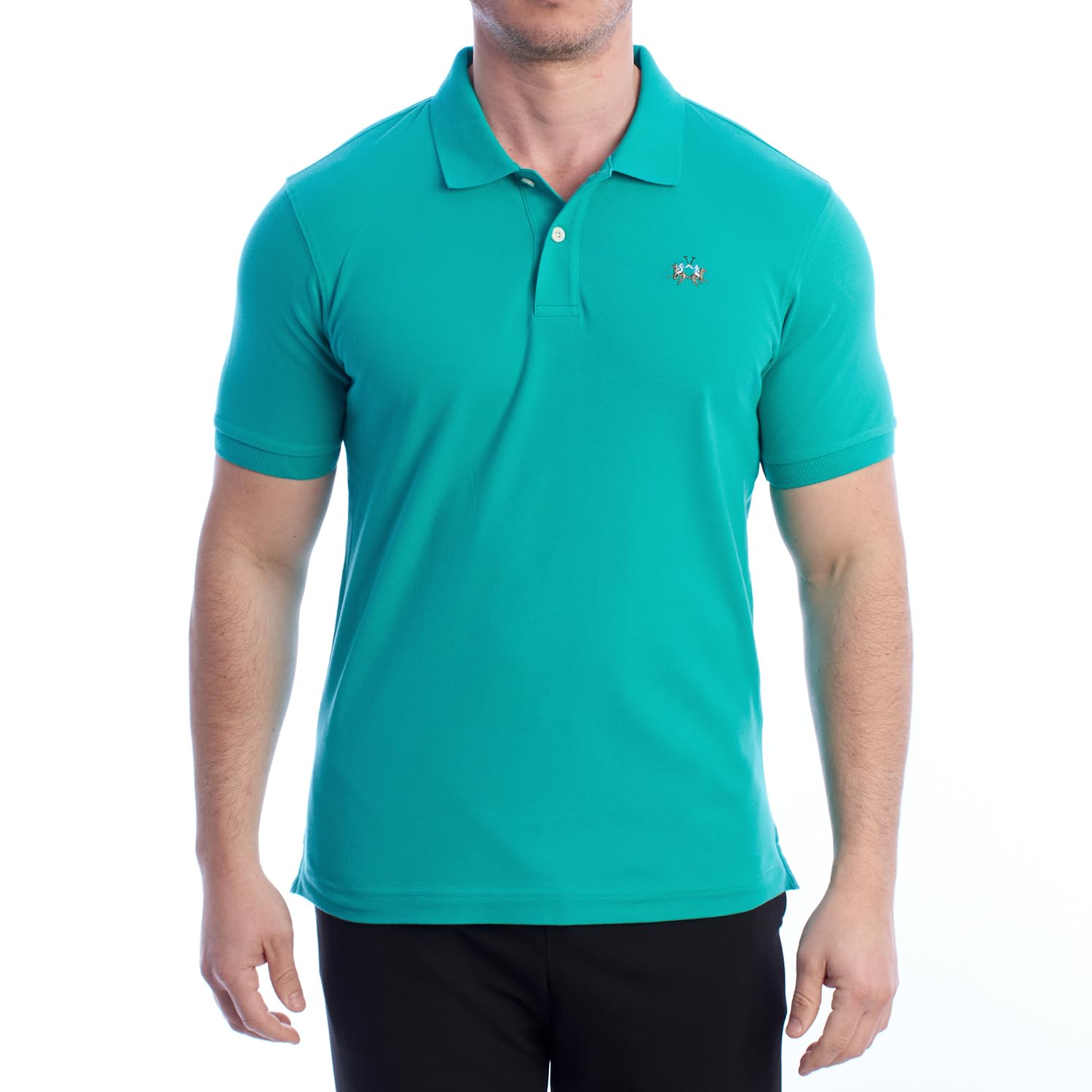 La Martina YMP002-PK001 Polo uomo piqué slim fit