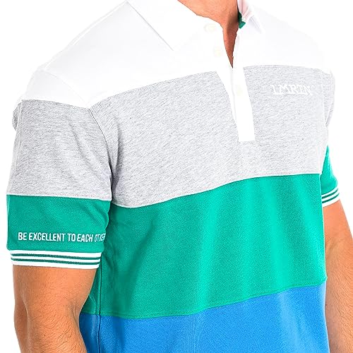 La Martina TMP016-JS303 polo uomo manica corta