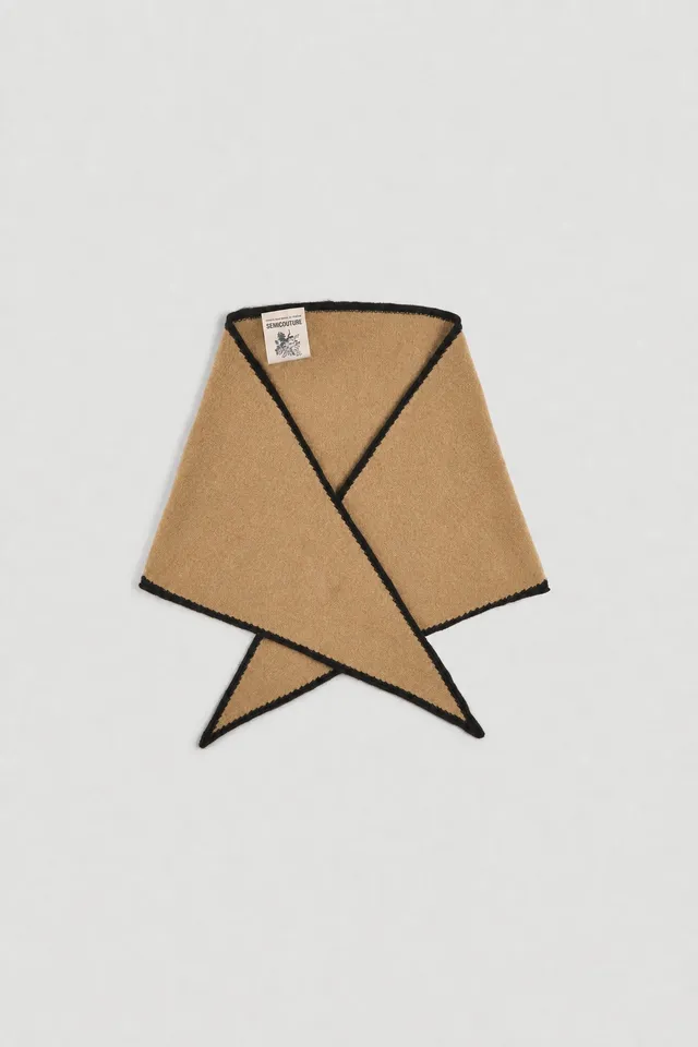 Semicouture Amelia foulard bicolor lana cashmere