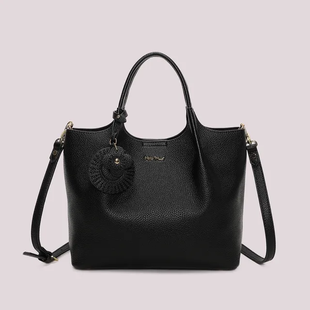 Mimi Mua Borsa a Mano Charm Fiore Bianca