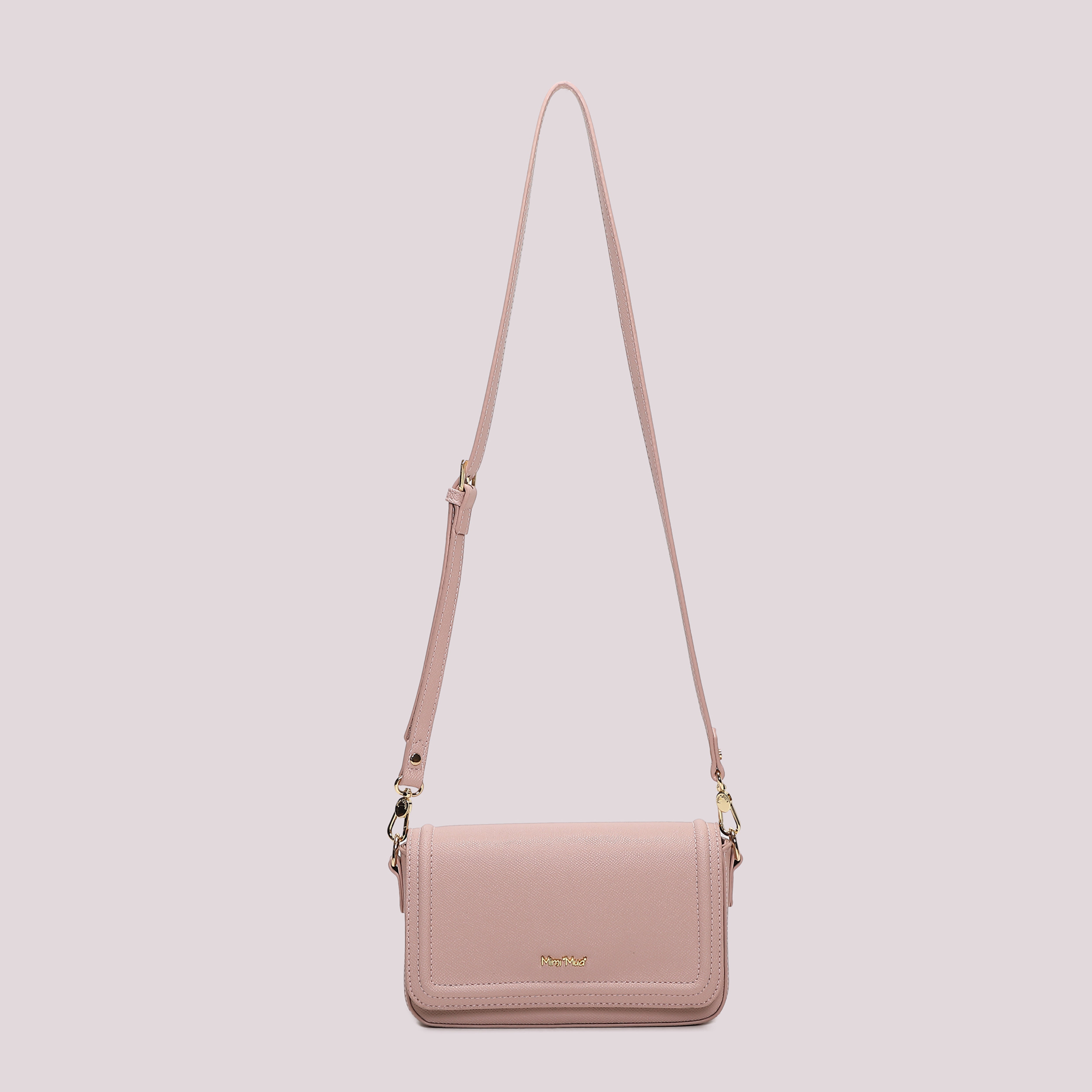 Mimi Mua Borsa Tracolla Rigida Nera Piccola