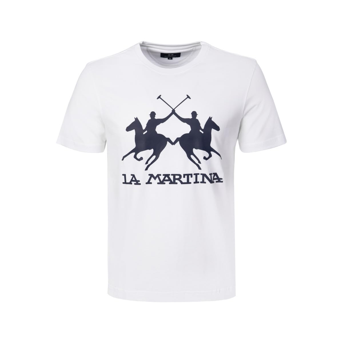 La Martina MCR001 t-shirt uomo blu scuro taglia L