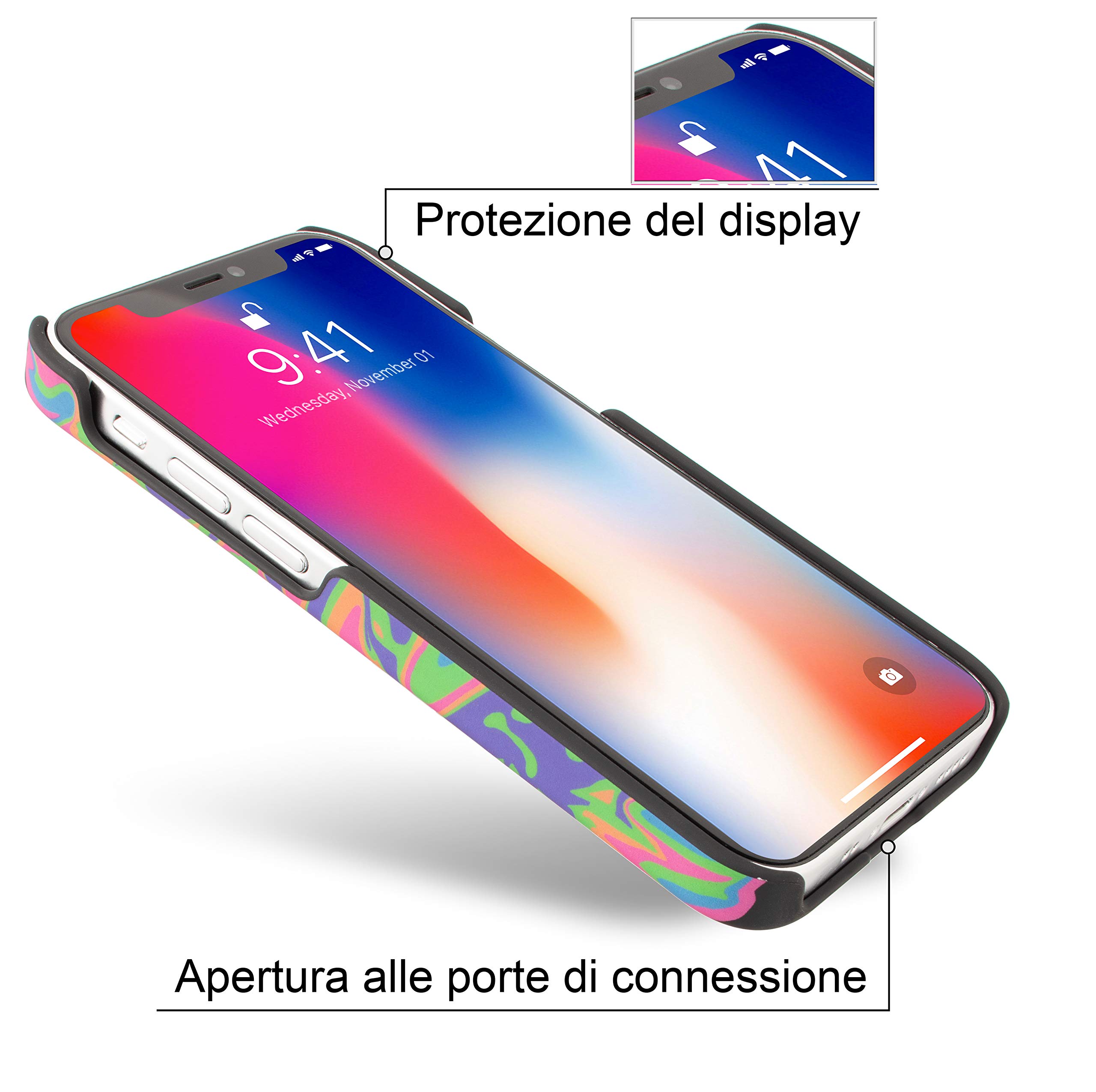 Marcelo Burlon County of Milan custodia iPhone 12 Mini antiurto