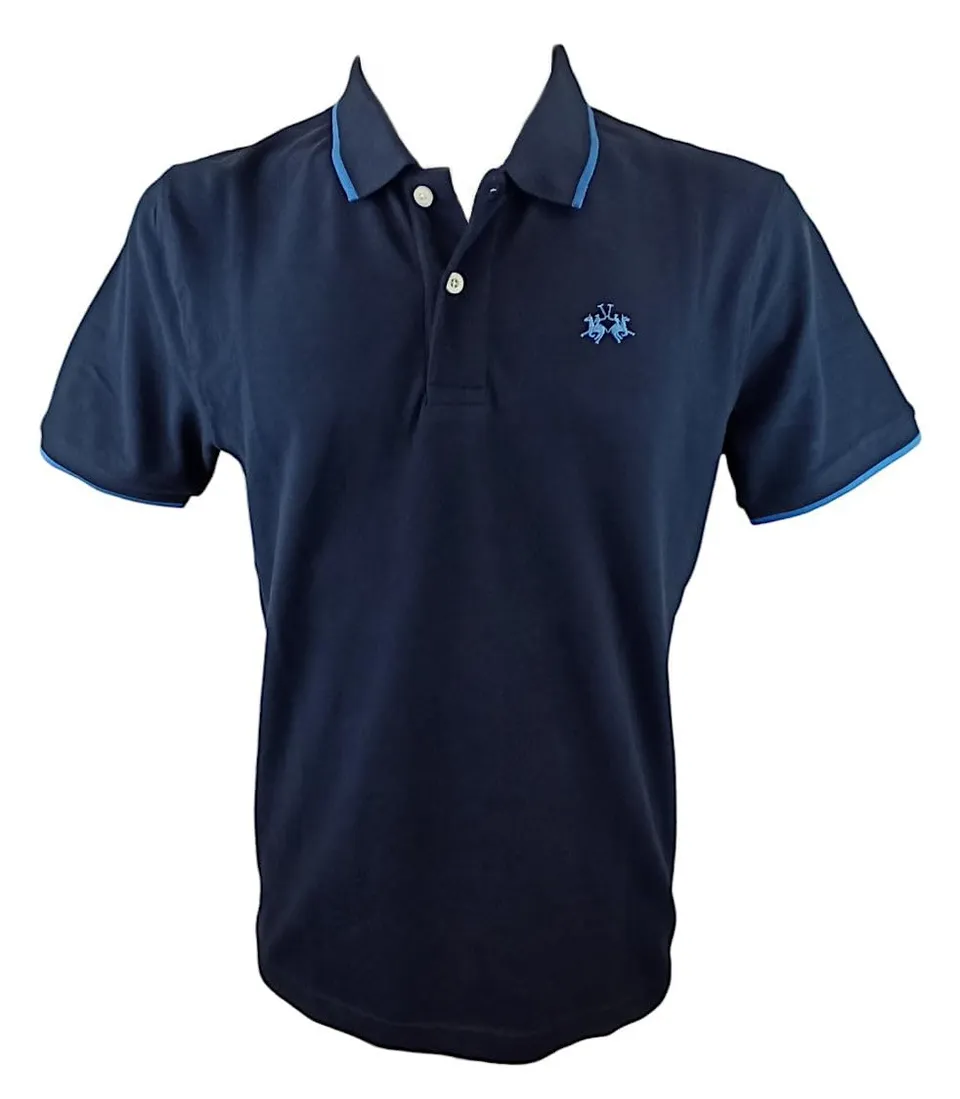 La Martina Anthony Polo Uomo Blu Navy S Regular Fit